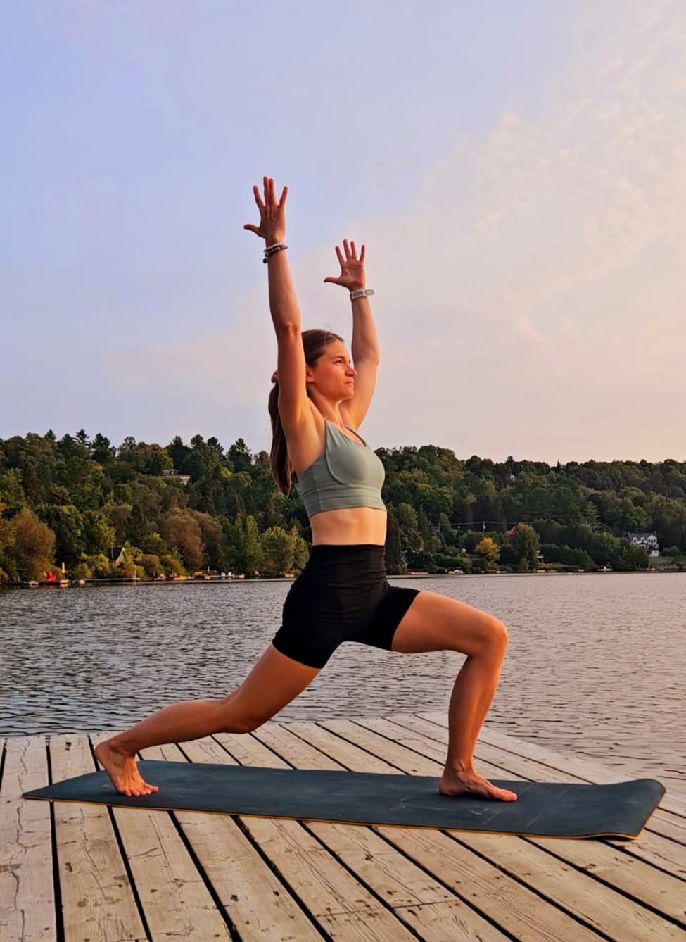 Expérience yogique sur la plage